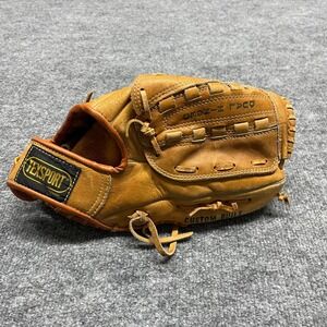 VTG Texsport Baseball Glove R-450 Right Hand Throw Top Grain Leather Dual Hinged
